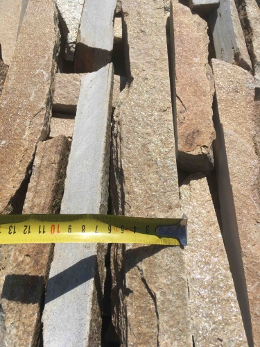 Горбушка златолит золотистый для облицовки купить в Каменск-Уральском