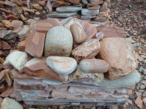 Златолит жёлтый, жёлто-зелёный глыбки и валуны для ланшафтного дизайна купить в Каменск-Уральском