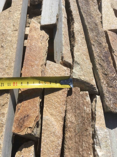 Горбушка златолит золотистый для облицовки купить в Каменск-Уральском