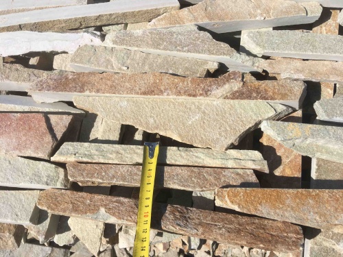 Горбушка златолит золотистый для облицовки купить в Каменск-Уральском