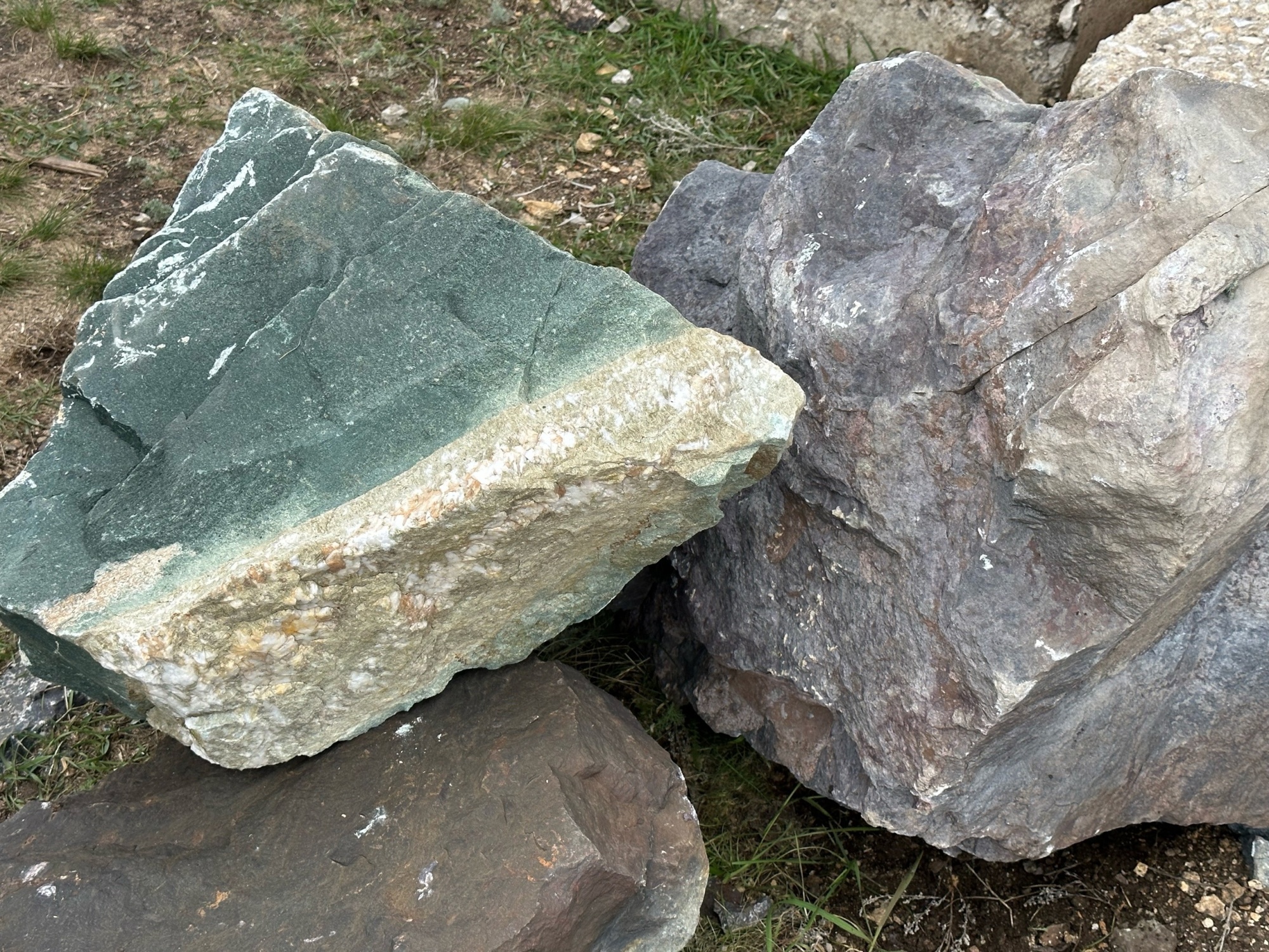 Камни для ландшафтного дизайна зелёные 10-60 килограмм купить в Каменск-Уральском