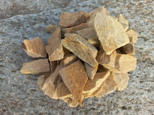 Златолит жёлтый декоративная каменная крошка купить в Каменск-Уральском