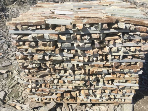 Горбушка златолит золотистый для облицовки купить в Каменск-Уральском