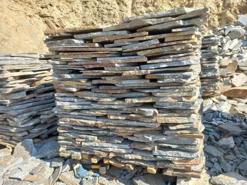 Плитняк серицит облицовочный 10-20мм купить в Каменск-Уральском